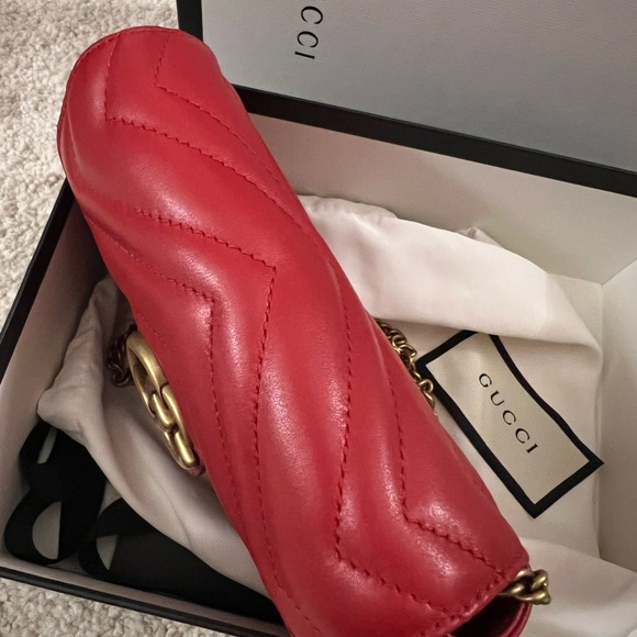Gucci Marmont mini red - Picture 4 of 5